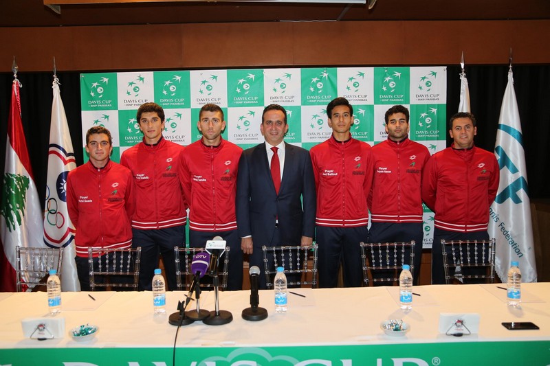 DavisCup tie in Beirut this Weekend organized by the Lebanese Tennis Federation 